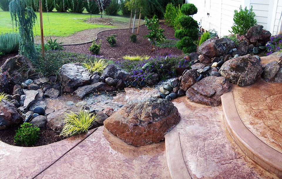 48 - backyard landscaping ideas with stones