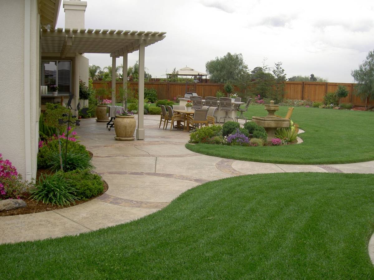 50 - backyard landscaping ideas large yards