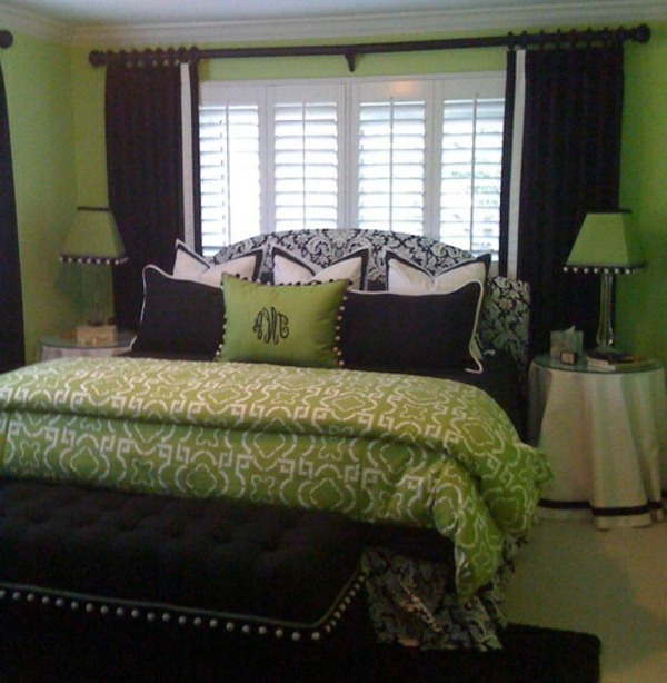 green wall design for bedroom super design