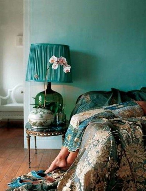green wall design for bedroom super look