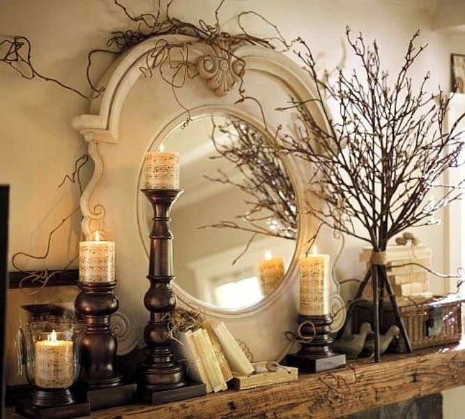 7 - Mantel decoration ideas