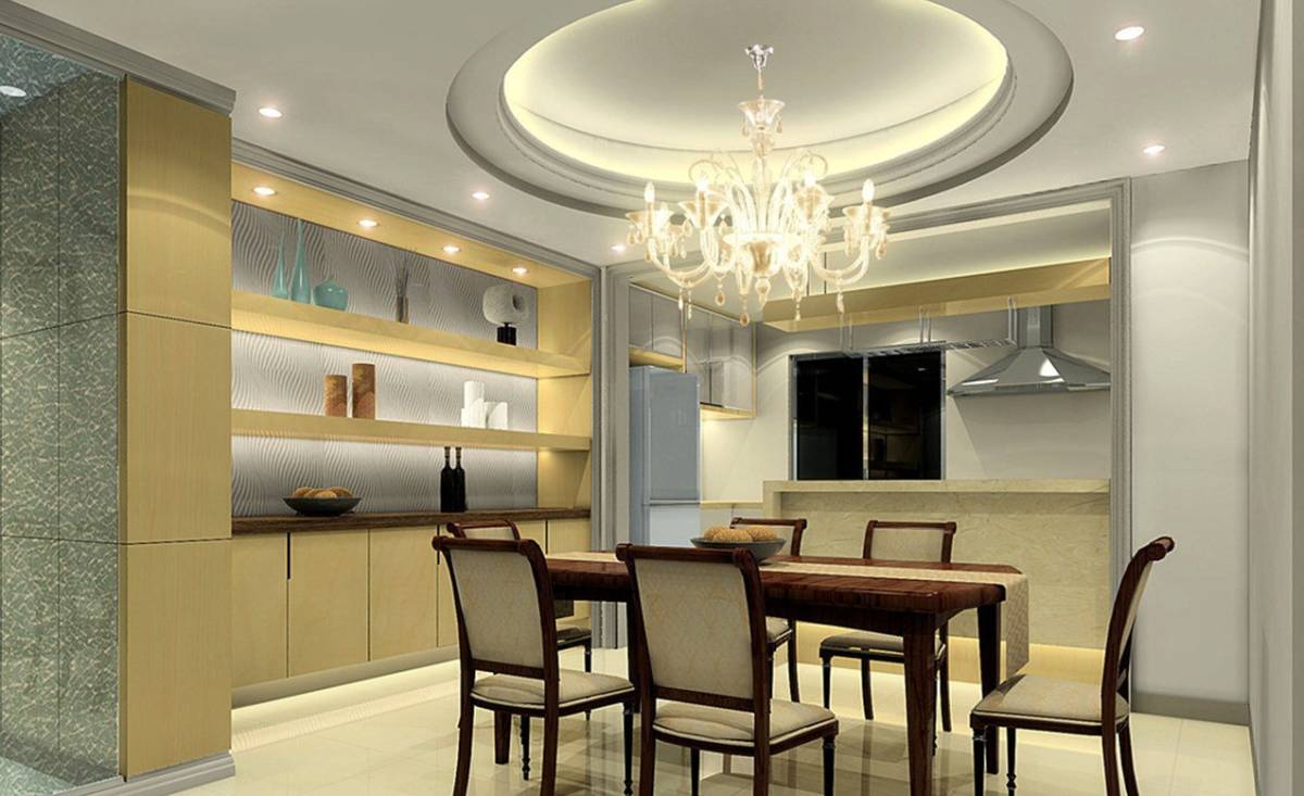 Ceiling Design For Living Room And Dining