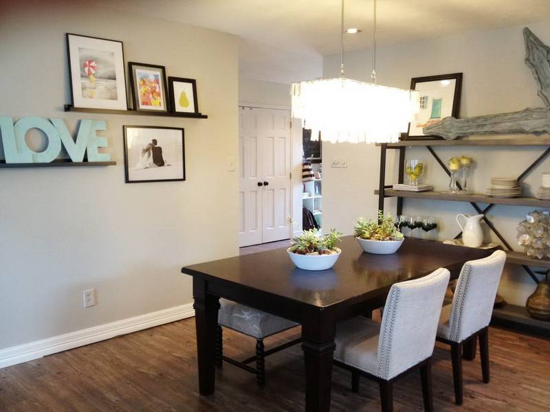 Dining Room Light Fixture Open Concept