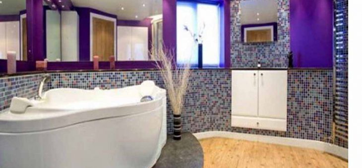 10 Impressive Bathroom Designs In Purple