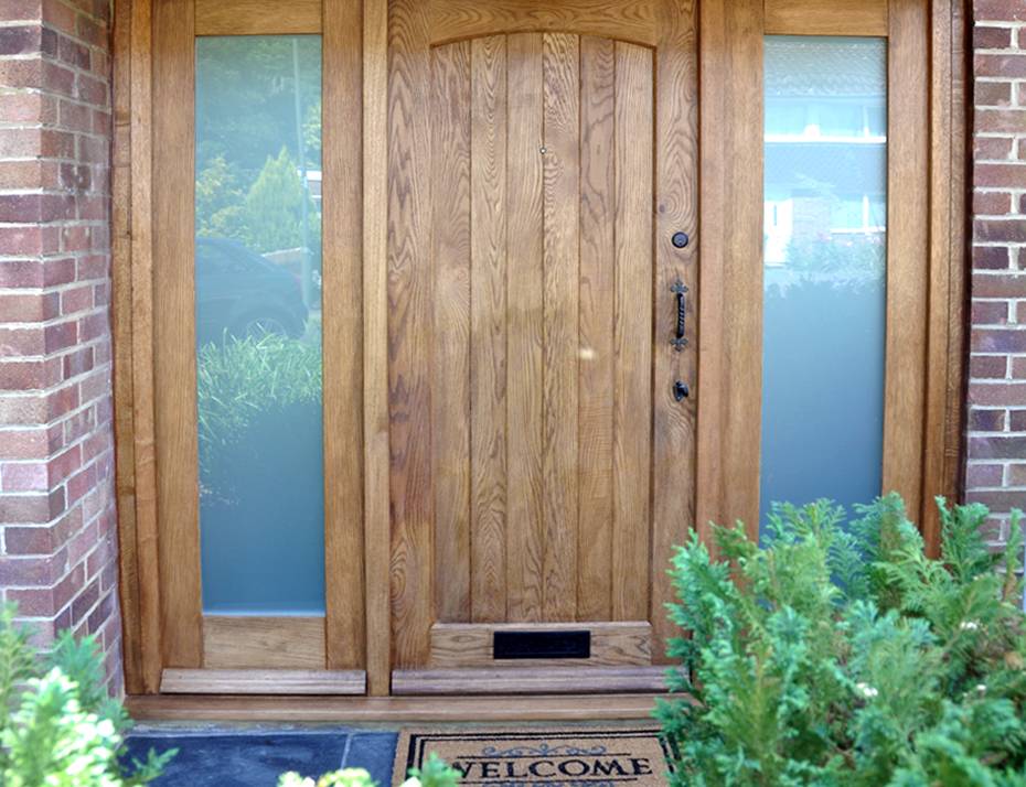 Clasic wide front door