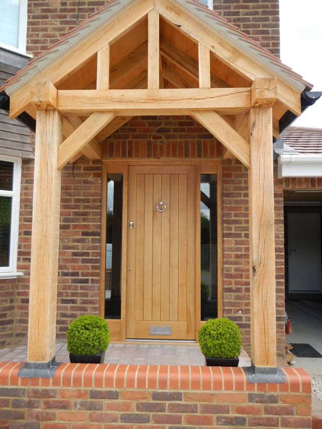 DIY oak front door