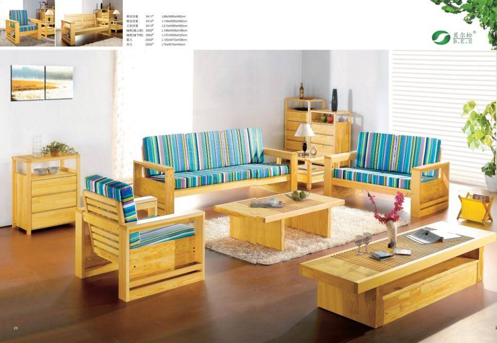 DIY wood living room sofa and furniture