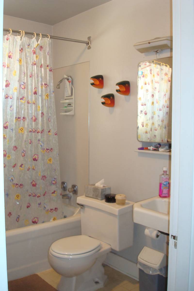 Square small bathroom