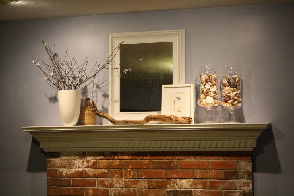 Stone Fireplace Mantel Decorating Ideas