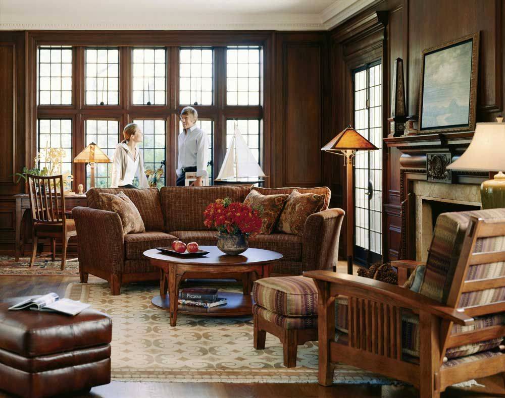 Victorian wooden living room furniture