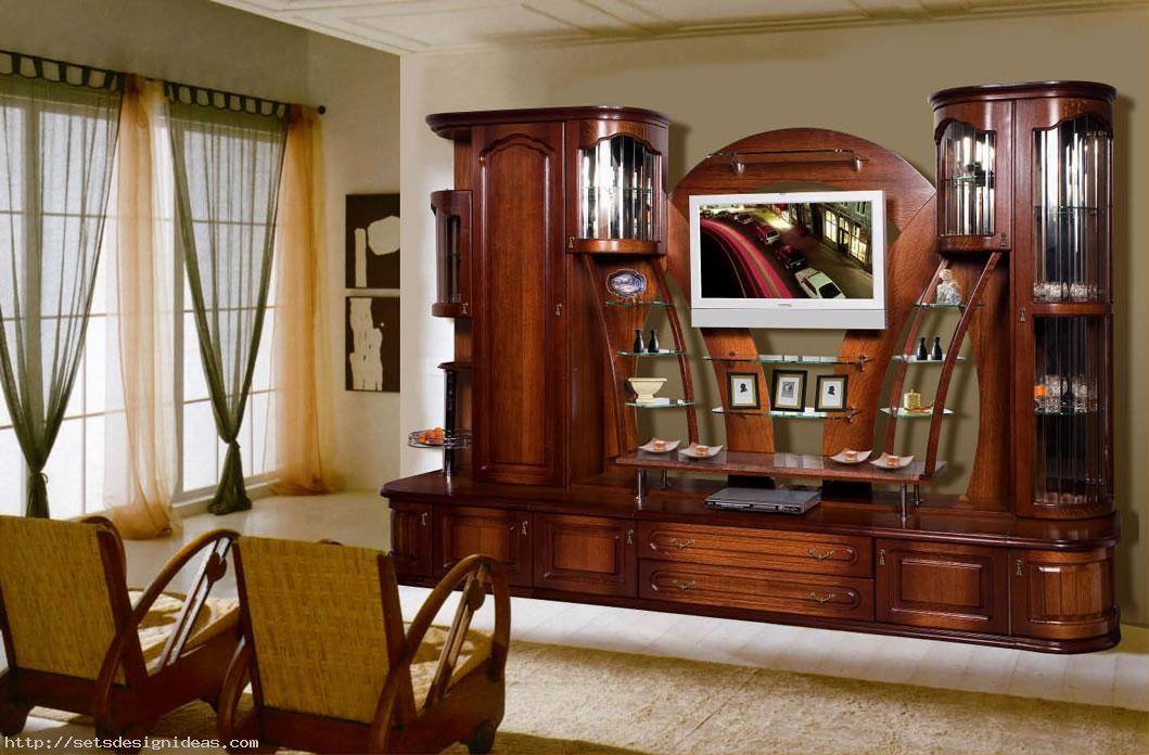 27 Excellent Wood Living Room Furniture Examples ...