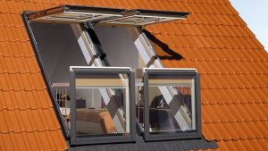 balcony roof window