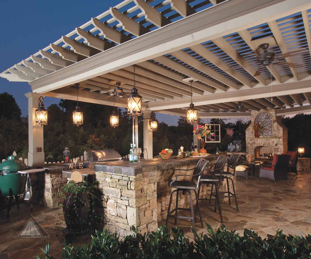 covered patio lighting ideas 19