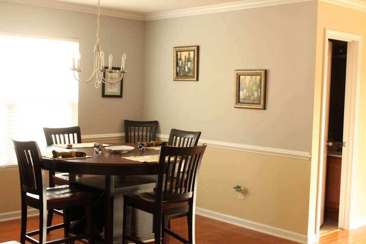 dining room painting ideas with wainscoting