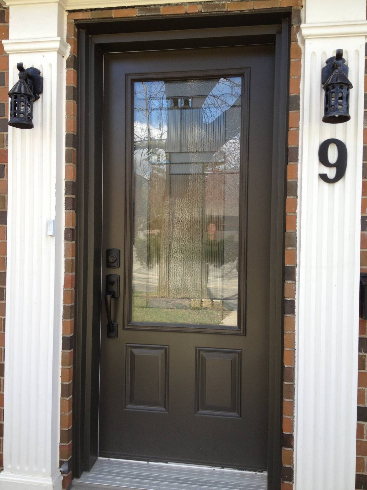 external front doors with glass