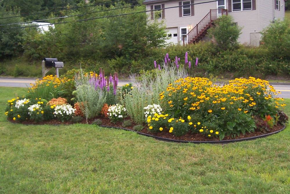 flower garden design for front of house