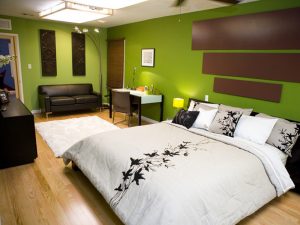 green bedroom ideas