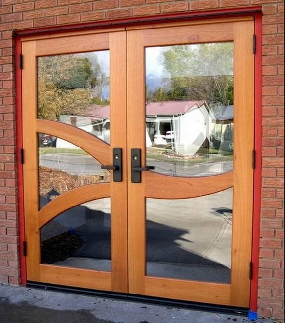 house front doors glass