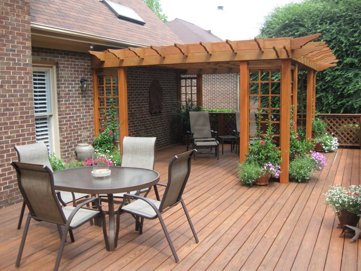 outdoor deck design with wonderful home exterior design ideas exterior picture create wonderful outdoor experience with deck pergola backyard balcony ideas