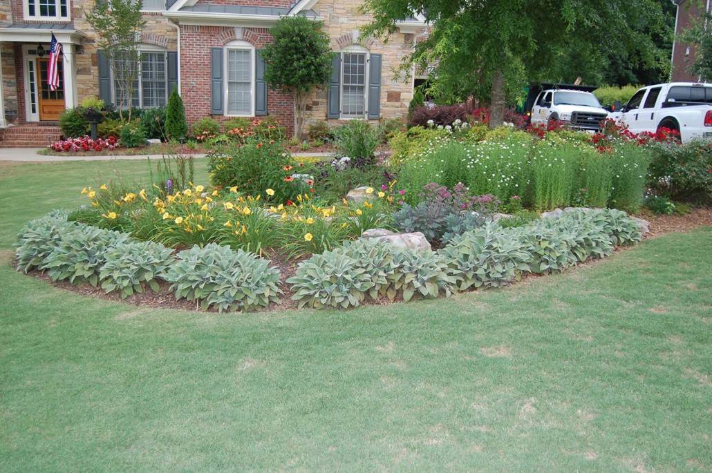 perennial garden design for front-yard