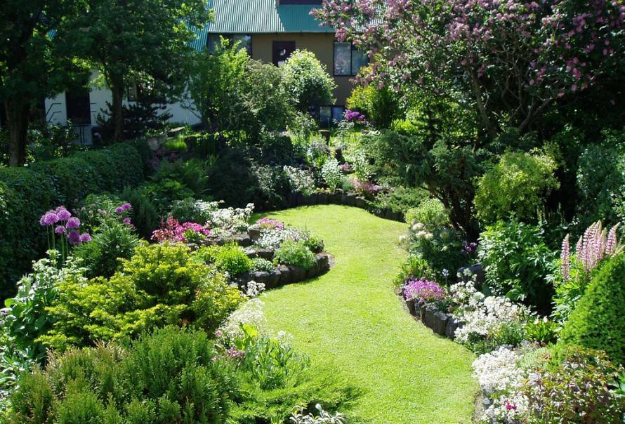 perennial small garden design ideas