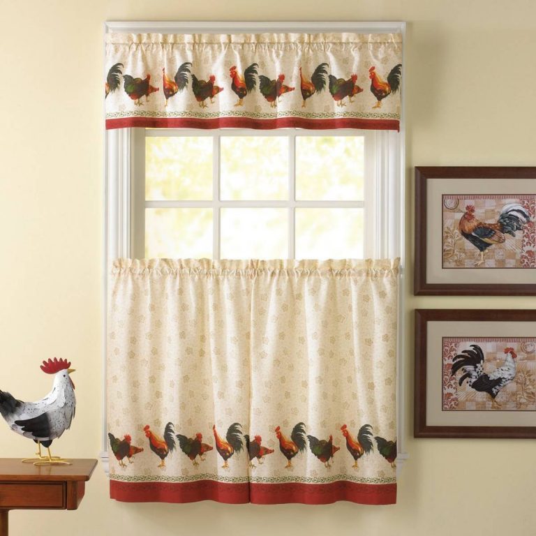 20 Useful Ideas Of Rooster Kitchen Curtains As Part Of Kitchen Decor