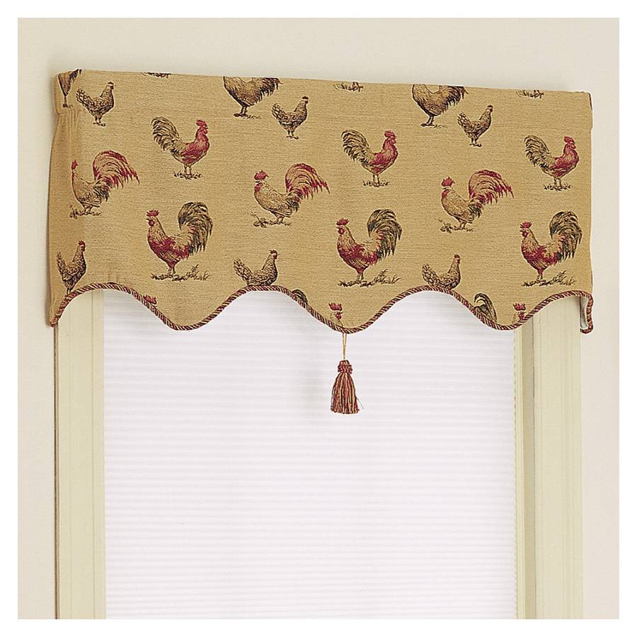 rooster kitchen curtains