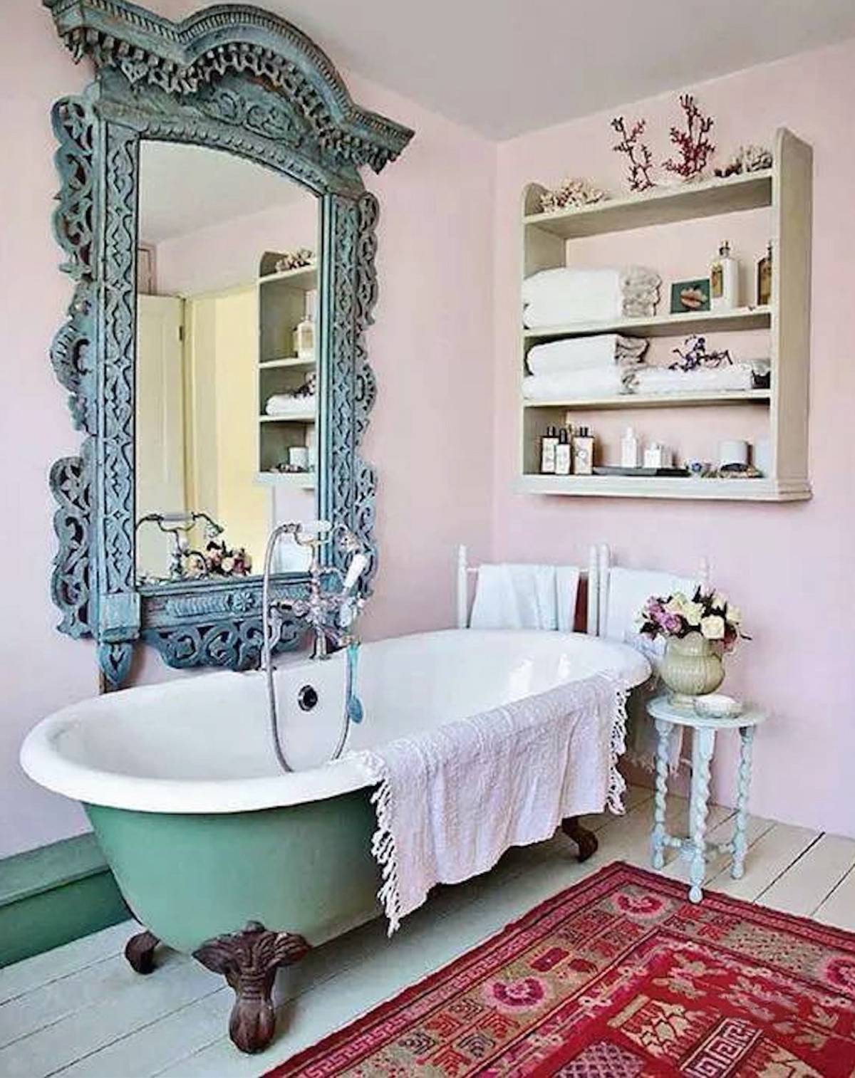 vintage bathroom renovation