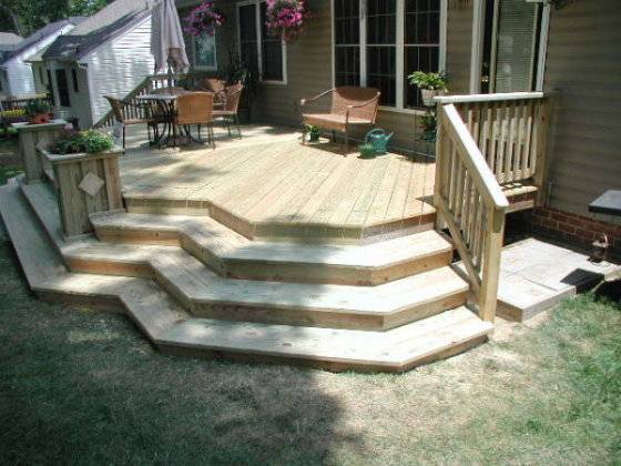 wood deck