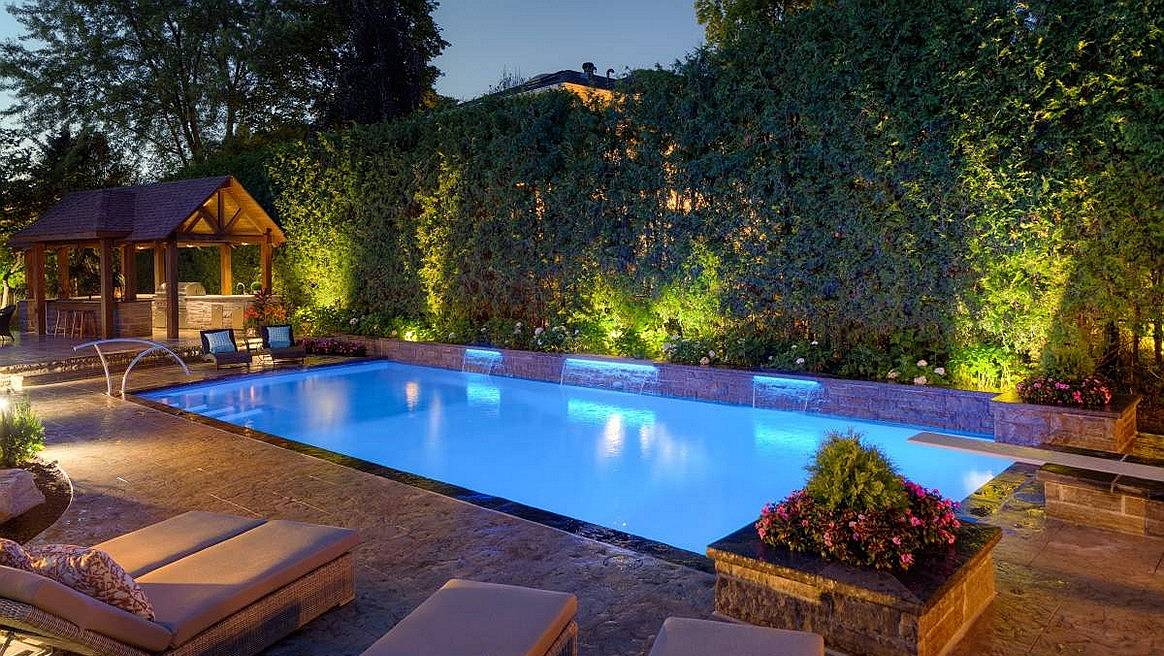 Best Outdoor Lighting Ideas For Pool Or Mini Lake From Whole World