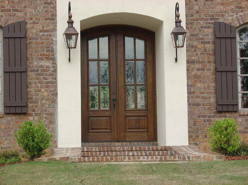 exterior front doors with glass