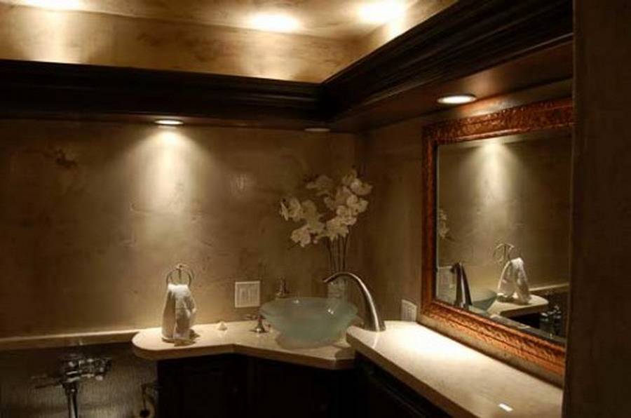 art deco bathroom lighting ideas