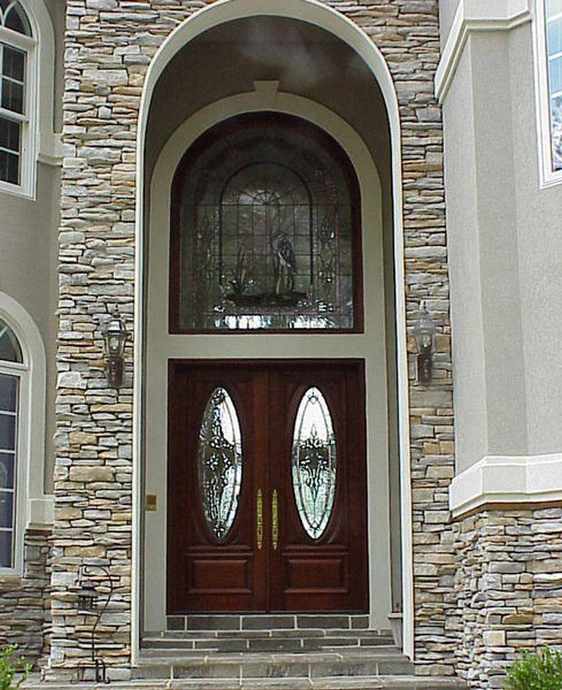 22 - front double glazed doors