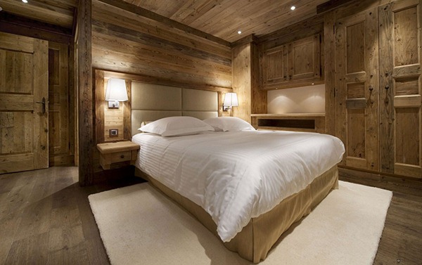Interior design rustic bedroom