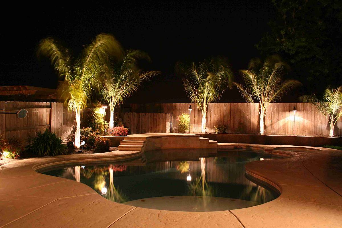 Best Outdoor Lighting Ideas For Pool Or Mini Lake From Whole World
