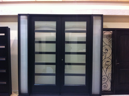 8-Foot-Doors-Fiberglass-Modern-Doors-with-2-Side-Lites-and-Frosted-Glass-Installed-by-Windows-and-Doors-Toronto-513