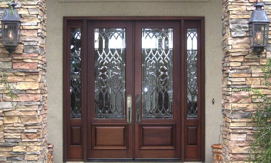9 - double glazed front doors and side panels