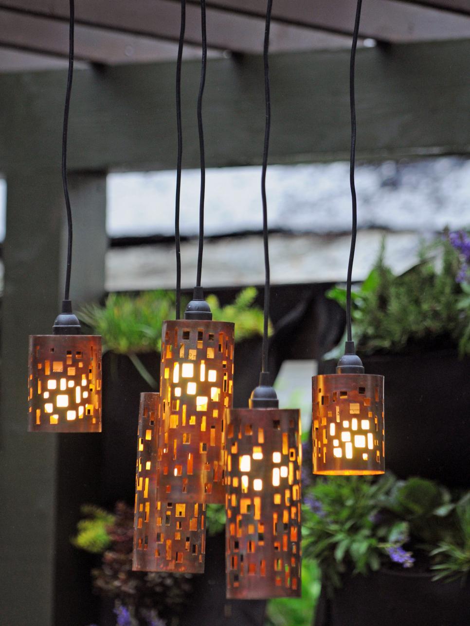 patio decorating lighting