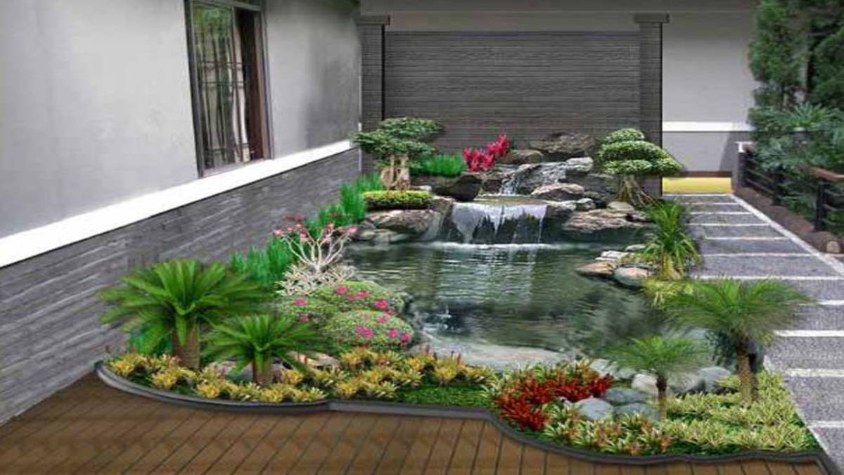 Small Fountains Trend of Tiny Garden Ideas 2