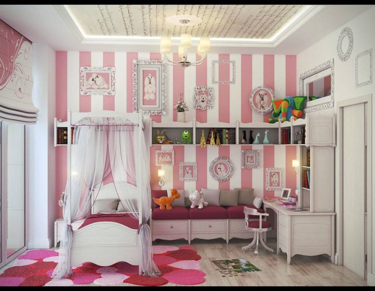 28 Great Ideas Of Beautiful Girls Room Interior Design - Interior ...