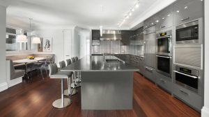 Ultra Luxury Grey Kitchen Cabinets