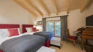 bedrooms furnished in the style Chalet