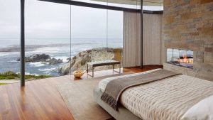 bedrooms with sea views