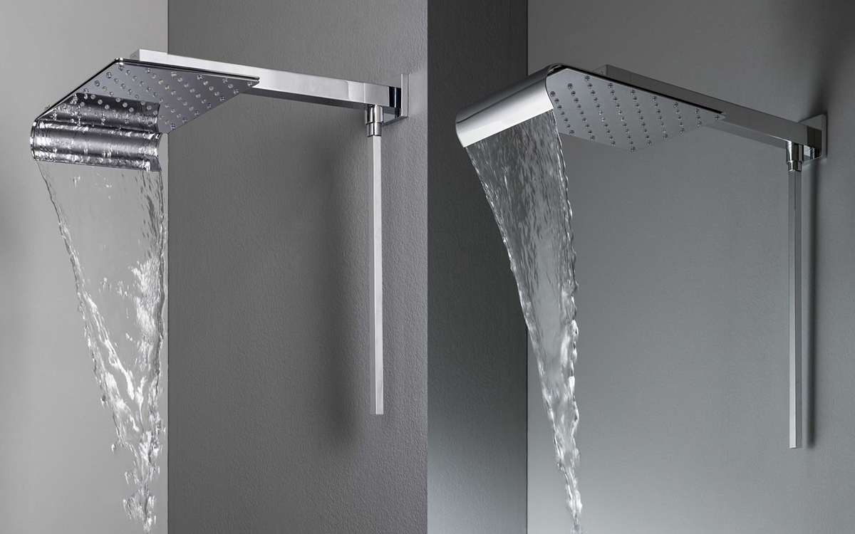 wall mounted rain shower head viceversa tender 2 Best Rain Shower Heads for Modern Eco Friendly Bathrooms