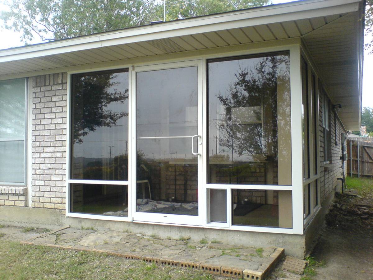 business glass front door