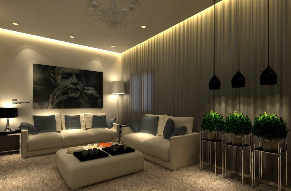 Ceiling Light Ideas For Living Room Living Room Ceiling Ideas Discreet Light By Homecaprice On Perfect Living Room Interior Design Inspirations