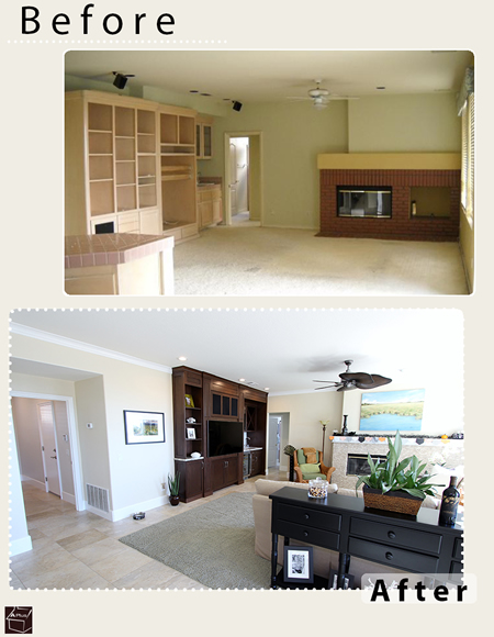 Yorba Linda Home & Kitchen Remodel with Custom Cabinets