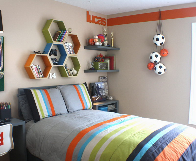 decorating a boys room idea