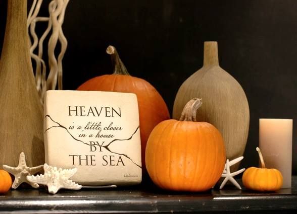 decoration with pumpkins