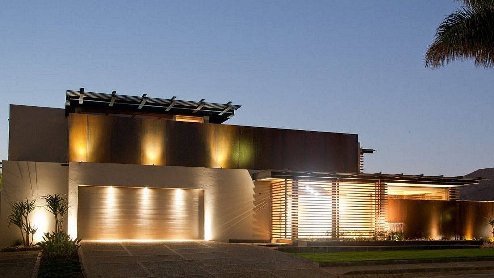 contemporary garage lights